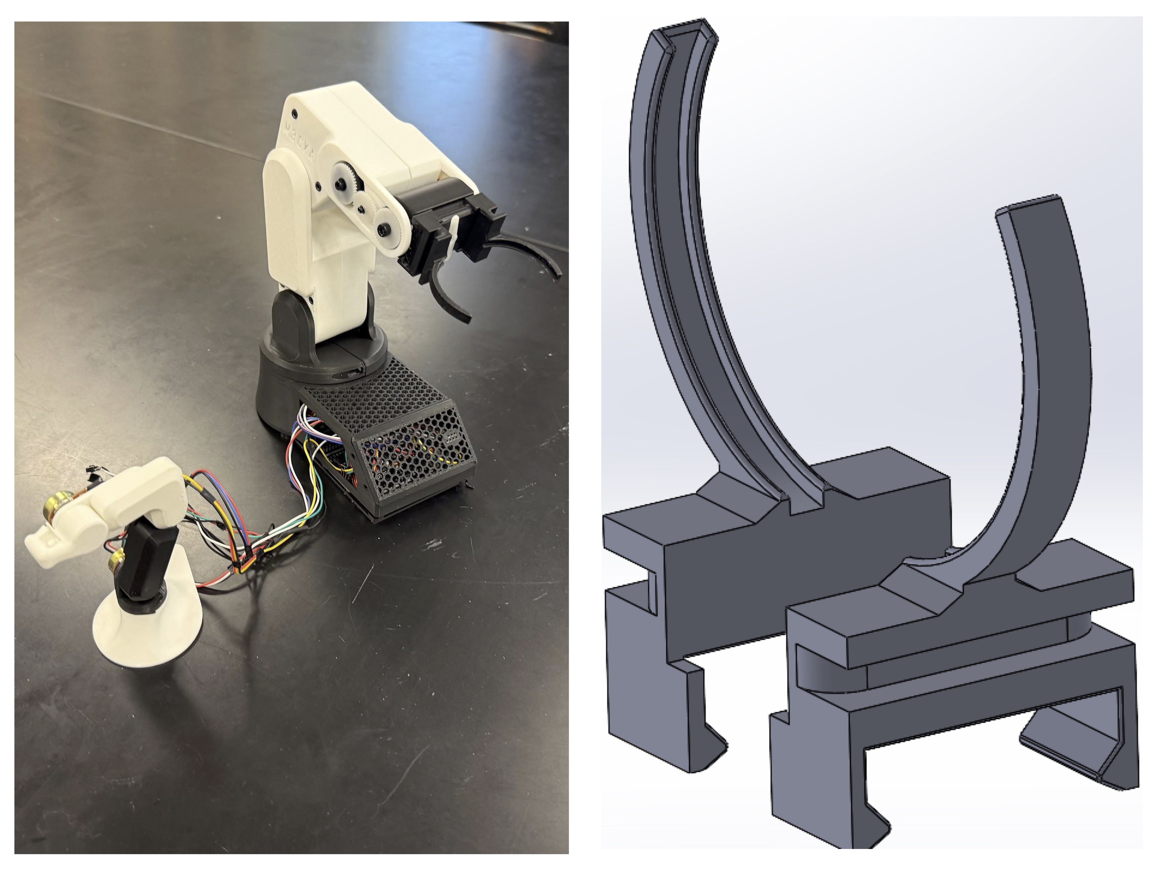 Robotic arm used in semiconductor manufacturing